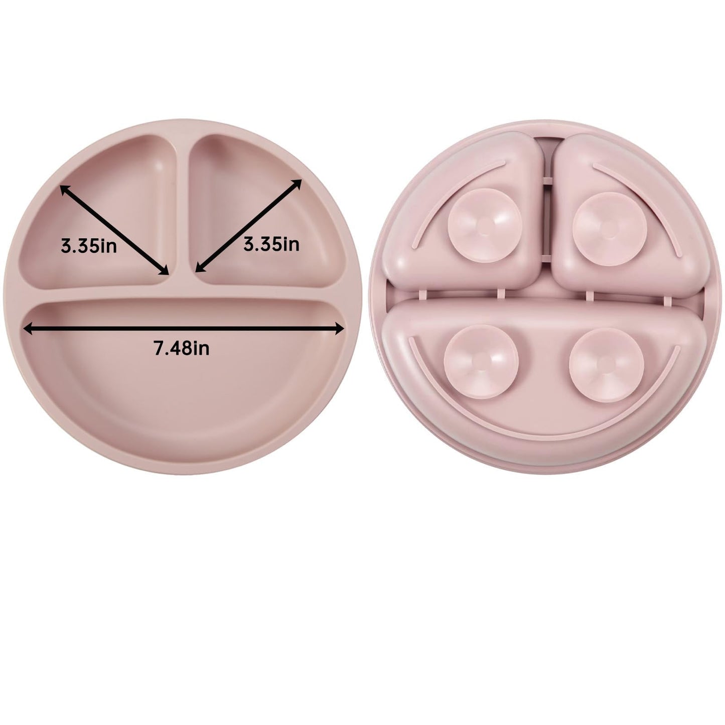 PandaEar Silikon Baby Geschirrset | 9-teiliges Kinder Geschirrset #