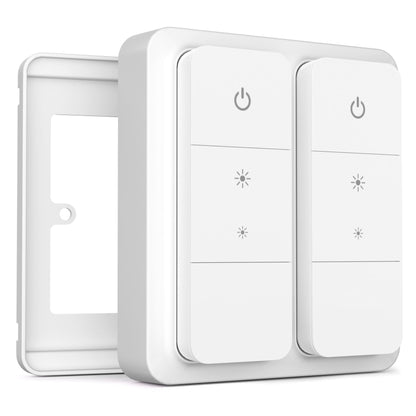 Smart Lichtschalter, Schalterabdeckung für Philips Hue Dimmer V2, kompatibel mit Hue Schalterabdeckung 