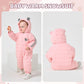 JiAmy Baby Overall Winter, Schneeanzug Baby Jungen Mädchen, Warm Outfits Mit Kapuze