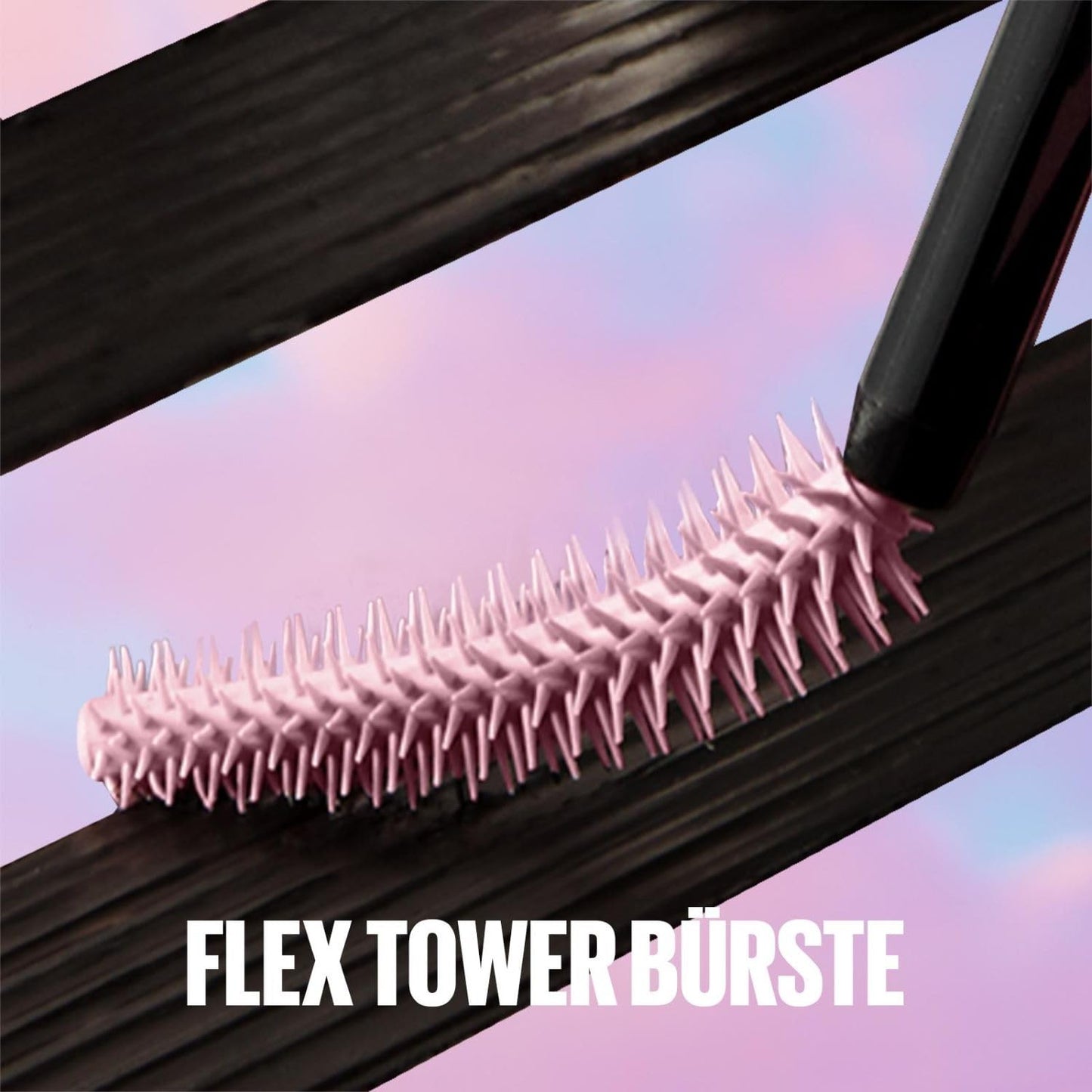 Maybelline New York Sky High Schwarze Wimperntusche für extrem lange Wimpern und Volumen, Sky High Mascara 