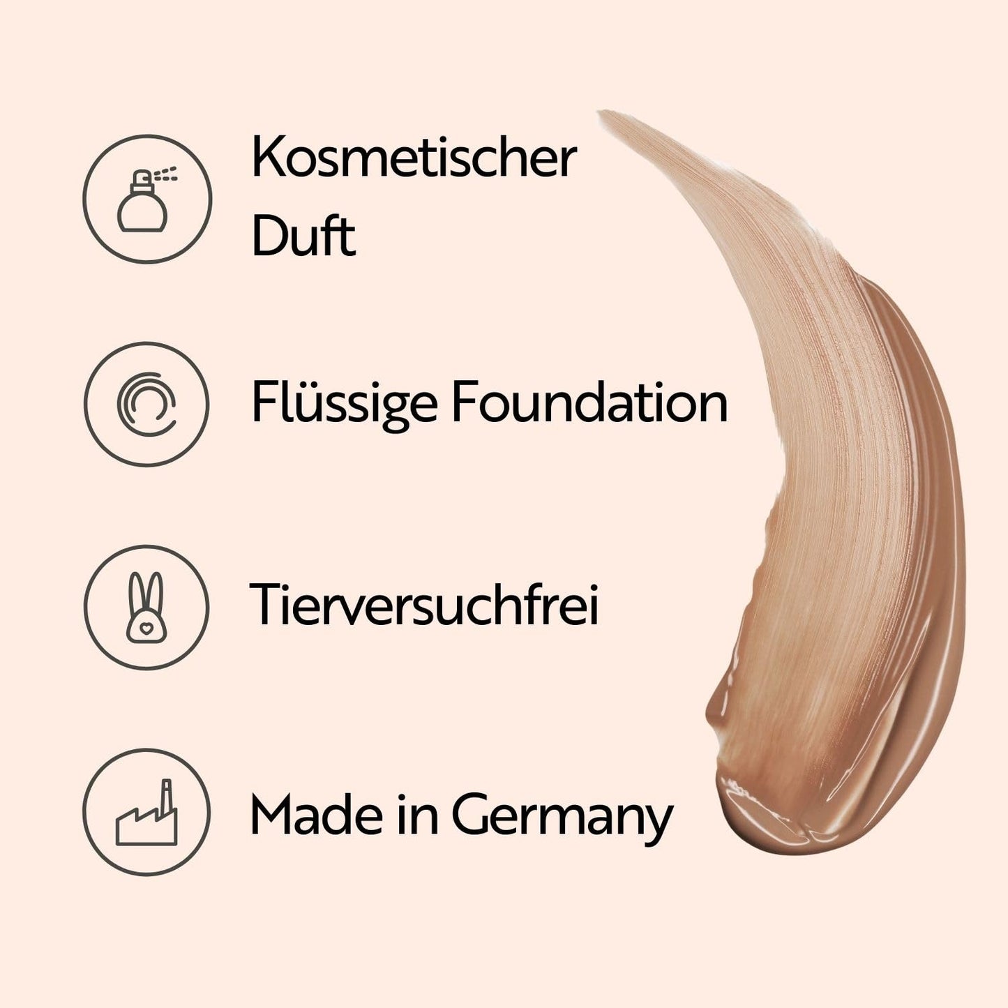 MAGIC FINISH Foundation Creamy Nude – Feuchtigkeit spendende Foundation &amp; straffendes Gesichtsserum in einem Anti-Aging-Make-up 