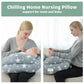 Chilling Home 2-in-1 Nursing Pillow, XXL Pregnancy Pillow, Side Sleeper Pillow for Baby, Pregnancy Pillow