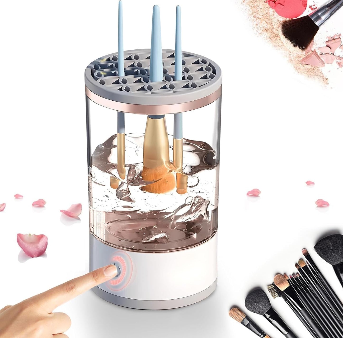 Make-Up Brush Cleaner for Quick Colour Changing, Easy to Clean