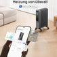 Energiesparende Heizkörperheizung mit Thermostat, 2000 W, mobile Elektroheizung