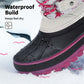 DREAM PAIRS Jungen Mädchen Winterstiefel Wasserabweisend, Warm Rutschfest Schneestiefel 