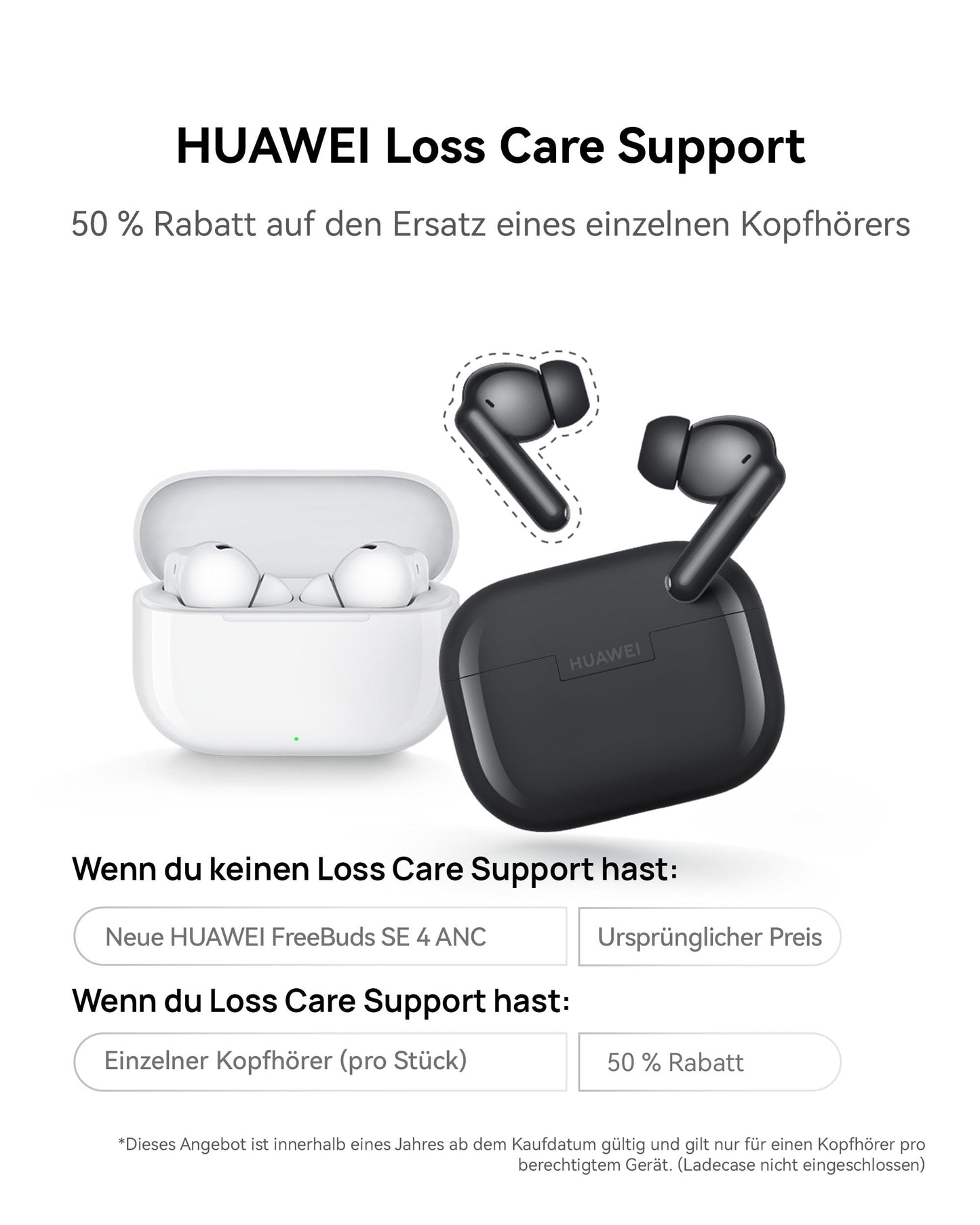 HUAWEI FreeBuds SE 3, câble d'alimentation avec 42 heures de batterie 