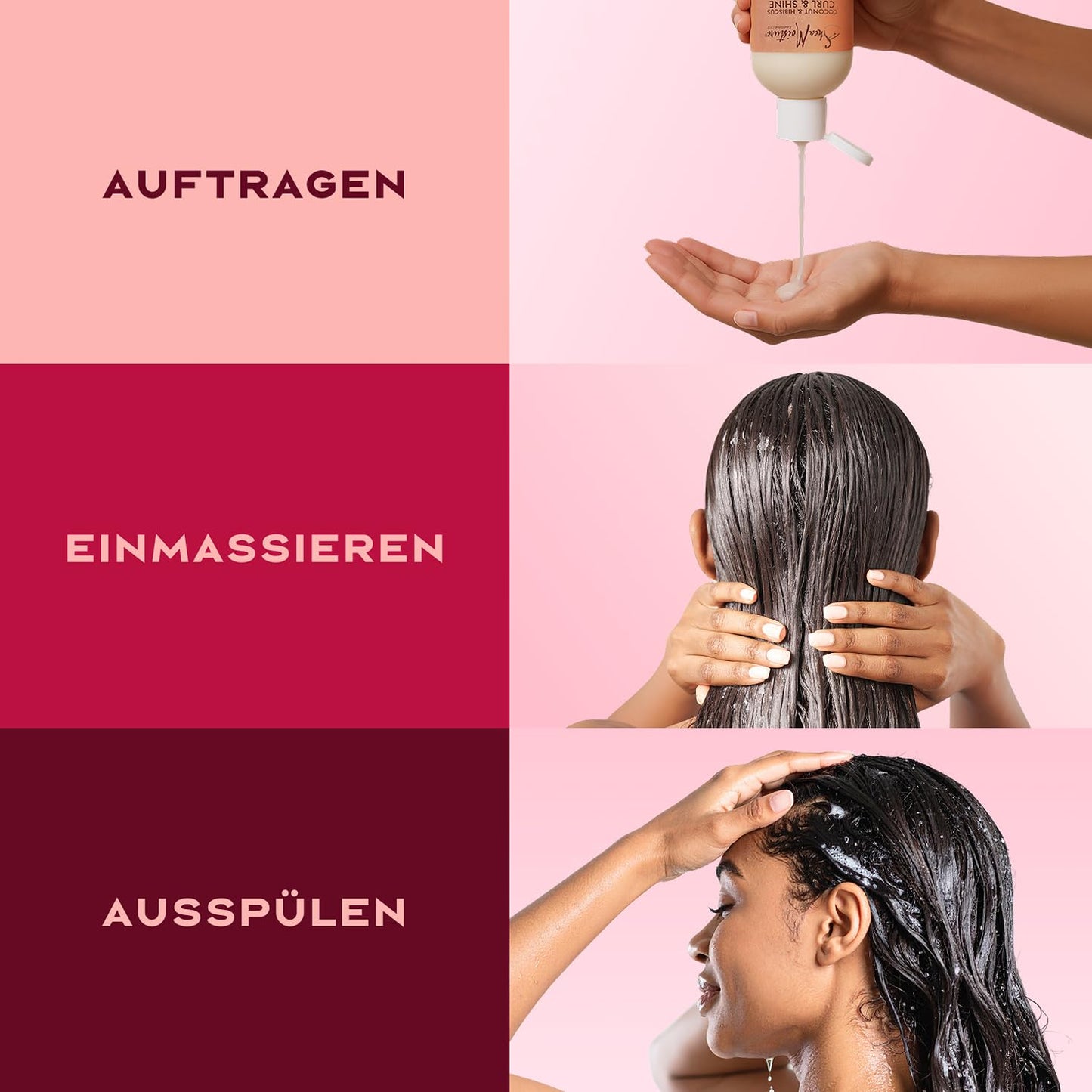 Shea Moisture Coconut & Hibiscus Curl Enhancing Smoothie- Curl Cream for Defined Shiny Curls