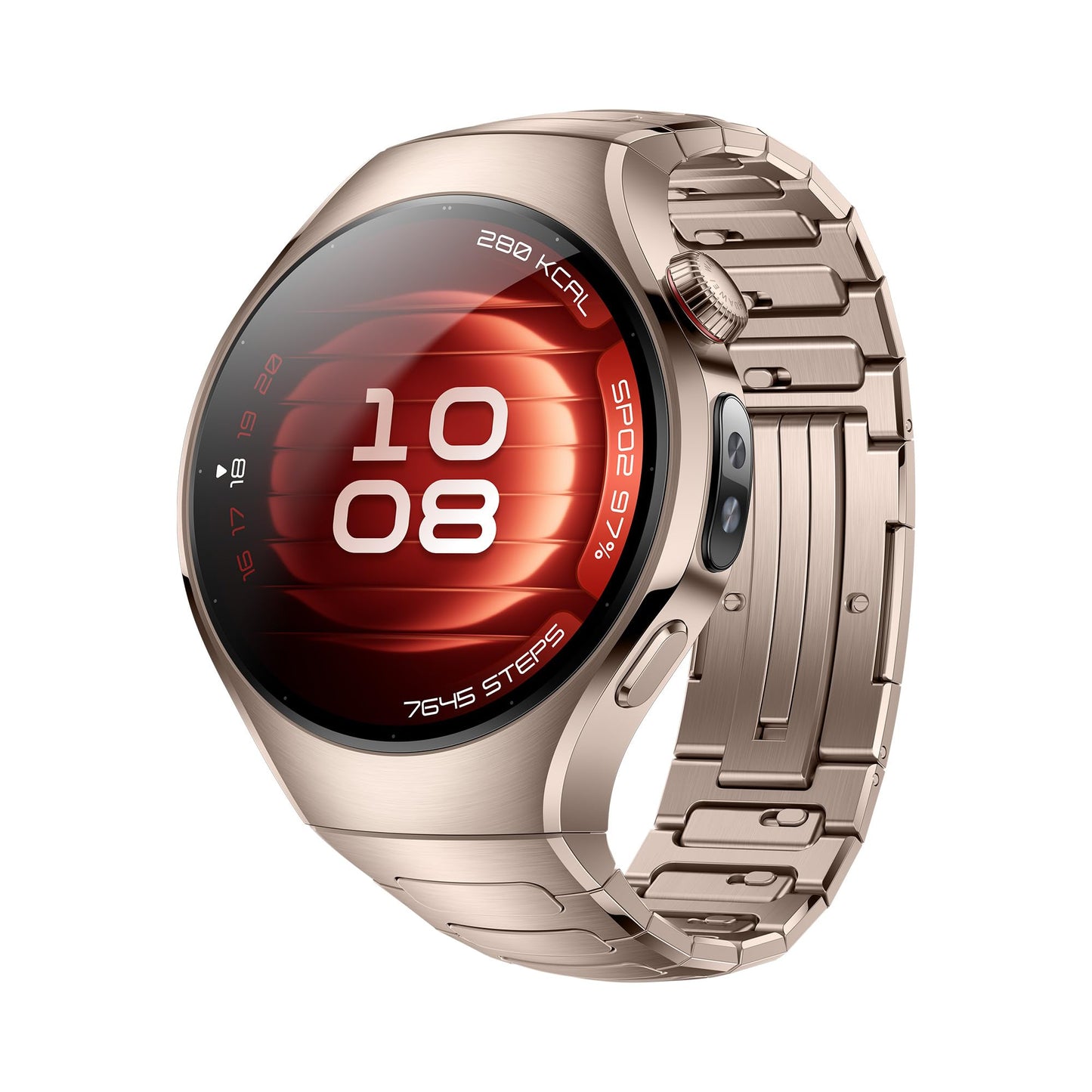 HUAWEI Watch 5 Smartwatch für Damen und Herren, Gesundheitsübersicht, wasserdicht bis 5 ATM, GPS, SpO2-Messung am Finger, kompatibel mit Android™ und iOS, Saphirglas, 42 mm, Weiß 