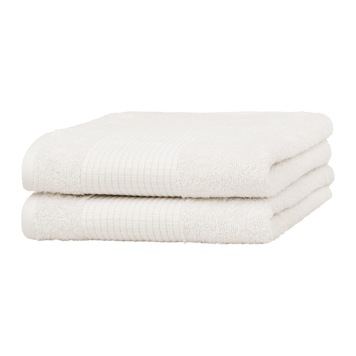 Ensemble de poignées Merana Rome | saugstark, weich et fusselfrei | Frottier Luxus Qualité | 100% laine de Baum | Oeko-TEX | 4 x chambres d'hôtes (30x50cm))