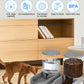 Automatisches Futter und Wasserspender für Hunde, Katzen, Futterspender und Wasserspender, 2X 3,8 L 