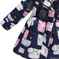 Winter Jacket Girls' Floral Warm Winter Coat Children's Jacket