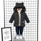 Linboo Winterjacke für Kinder und Jungen, warme Steppjacke, dicker Mantel, Baby-Wintermäntel 