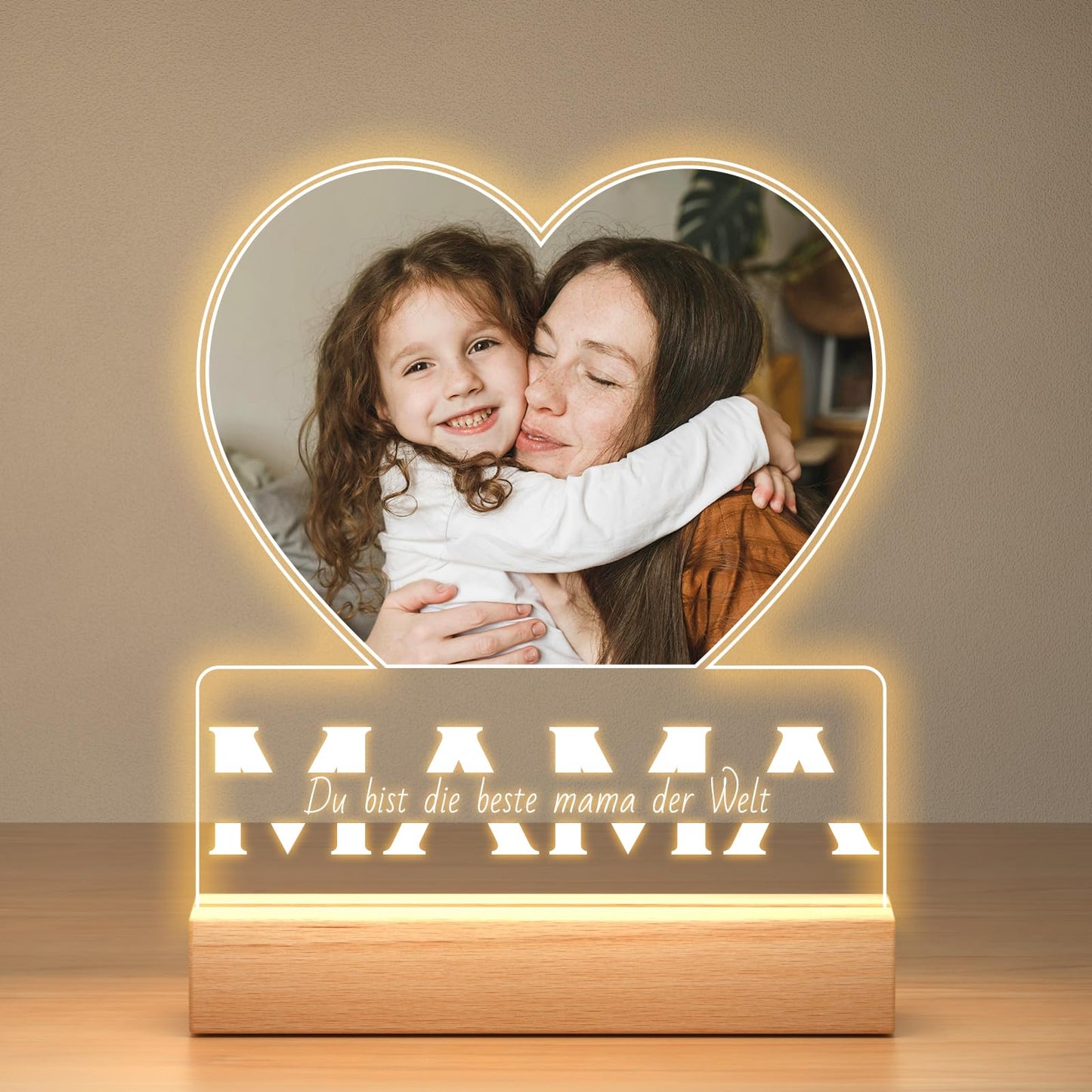 Cadeaux de Noël personnalisés pour femmes et hommes, cadre photo avec photo, cadeaux photo