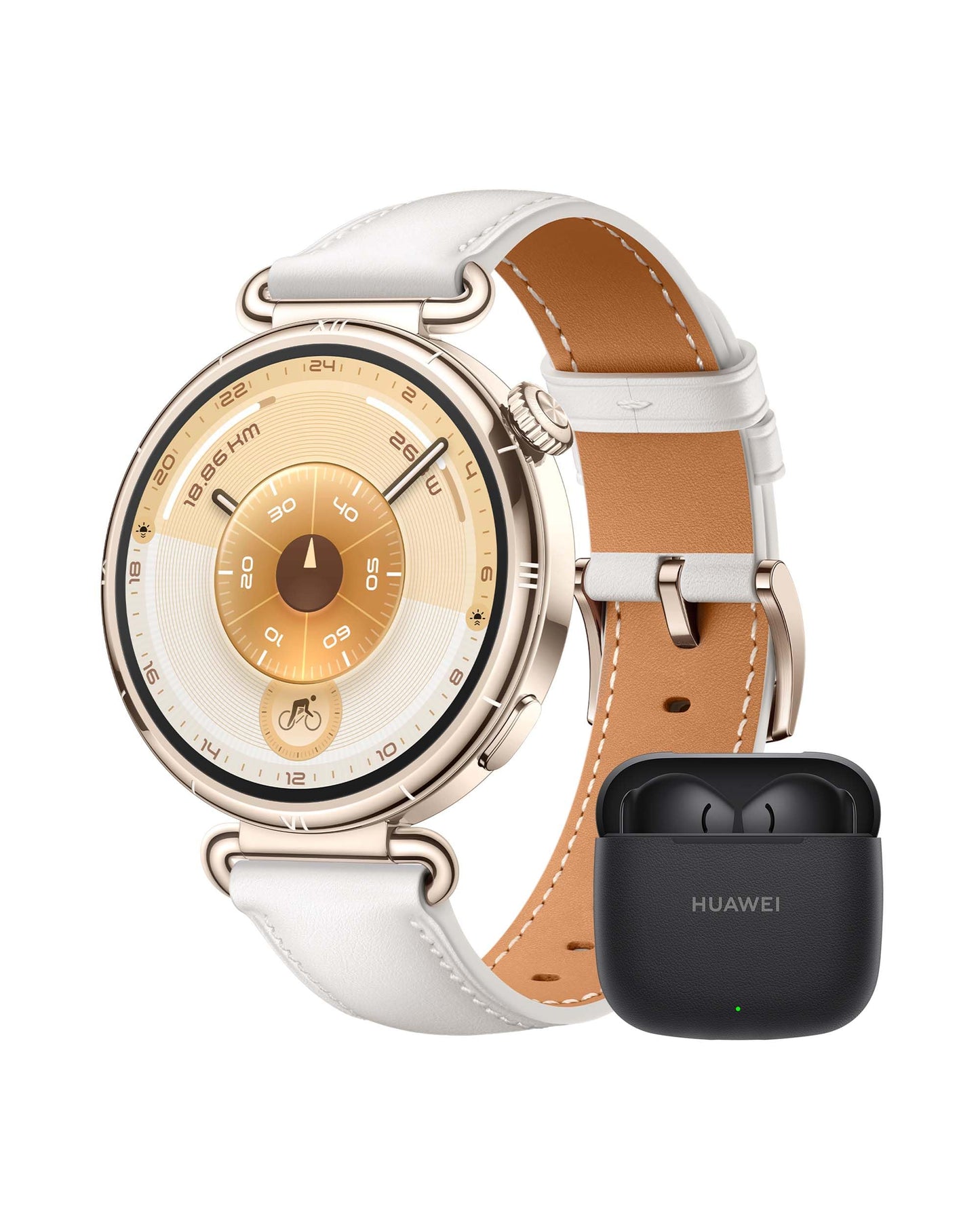 HUAWEI Watch GT 6 Pro Smartwatch, GPS, EKG, 1,47 Zoll AMOLED-Display, bis zu 21 Tage Akkulaufzeit, umfassende Fahrradfunktionen, über 100 Sportmodi, kompatibel mit Android und iOS 