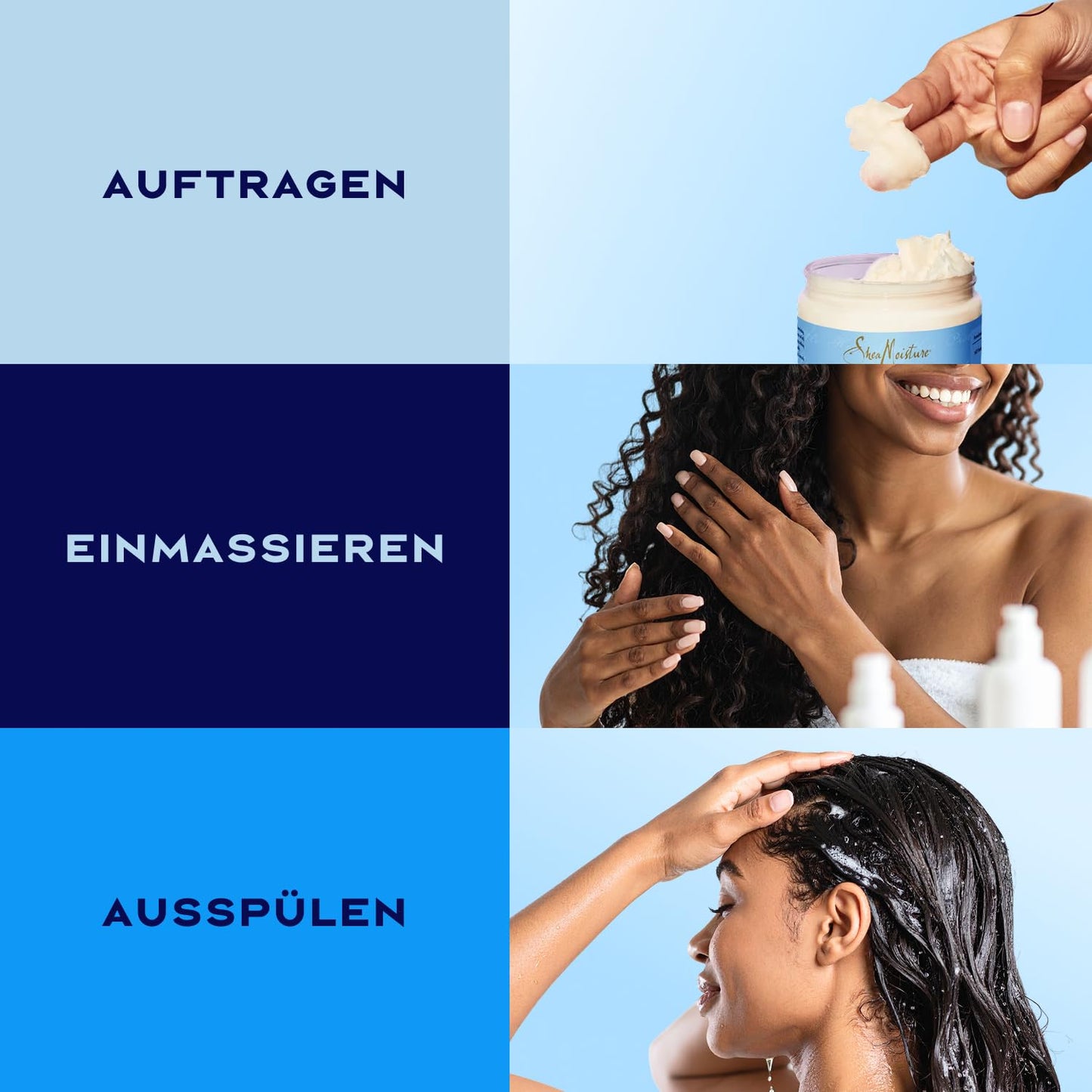 SheaMoisture Manuka Honey & Yoghurt Hair Mask, Hydrate + Repair Protein Power Treatment