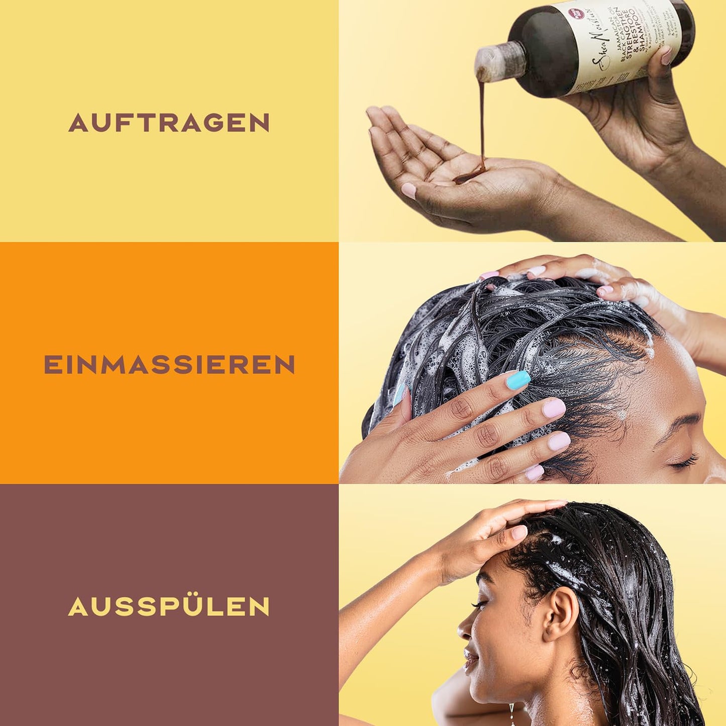 Haarmaske zur Stärkung und Regeneration, jamaikanisches schwarzes Rizinusöl, von SheaMoisture