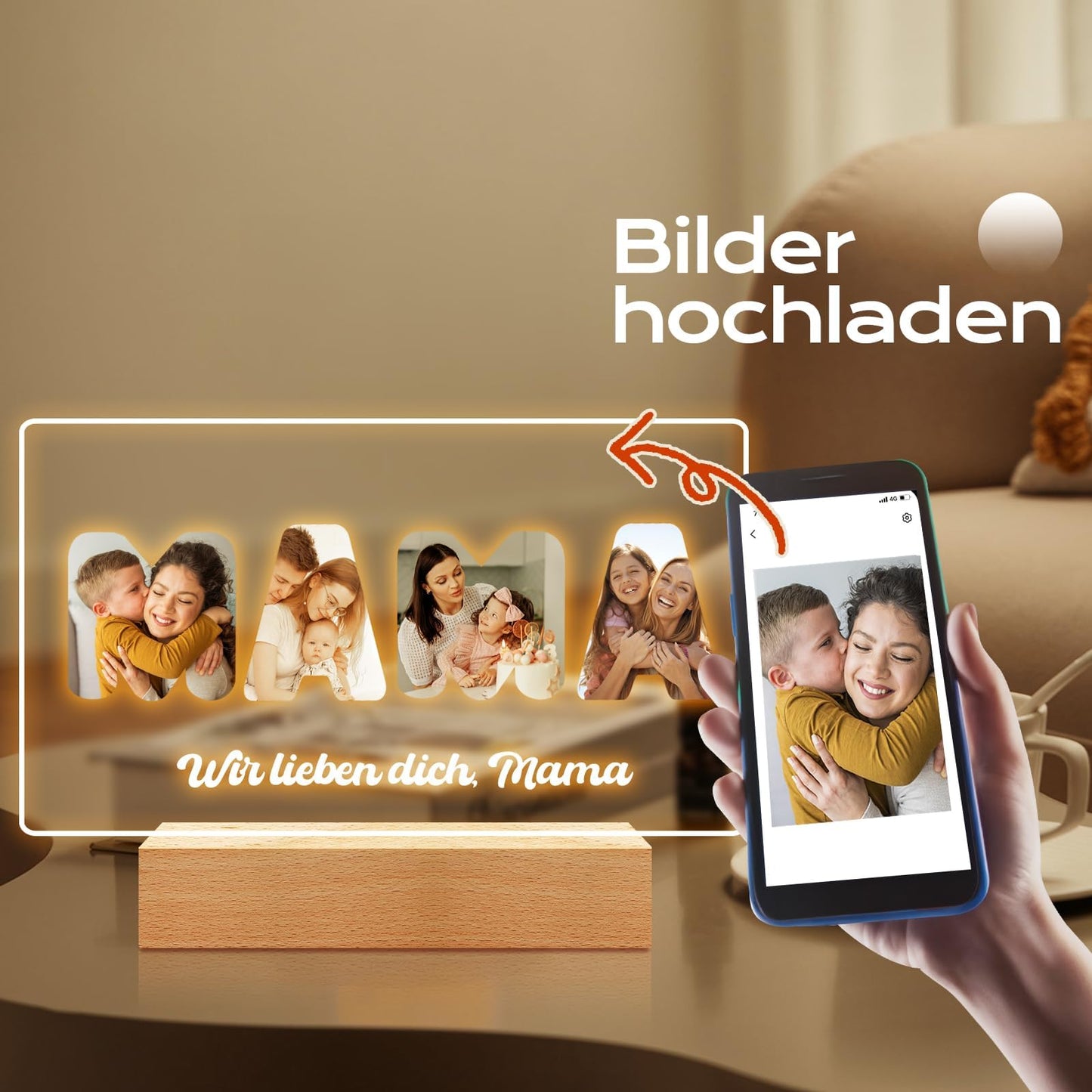 Personalisierte Geschenke, personalisierte Bilderrahmen mit Foto, personalisiertes Geburtstagsgeschenk 