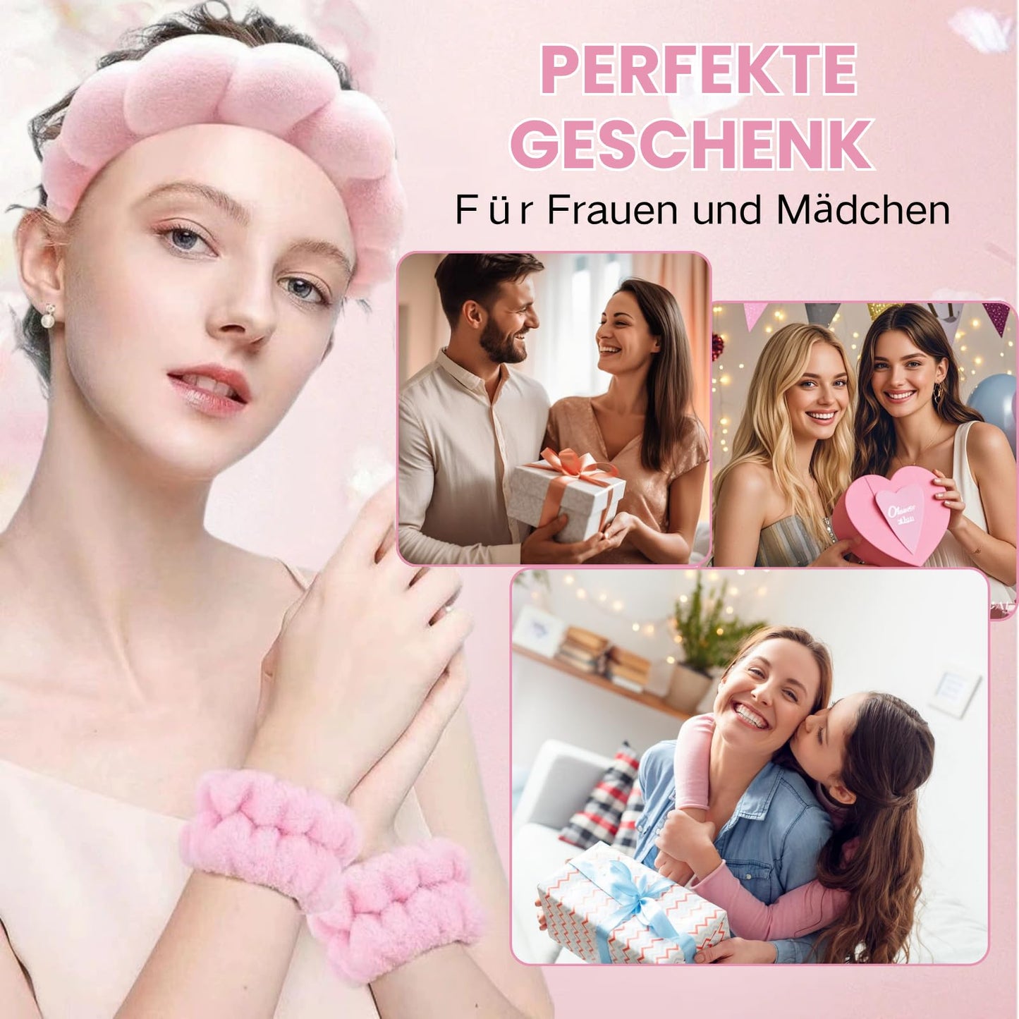 Sakura Skin Care Set Teenager Mädchen Geschenke - Skincare Set 10 Stück - Hautpflege - Anti Aging - Mit Cleanser, Serum 