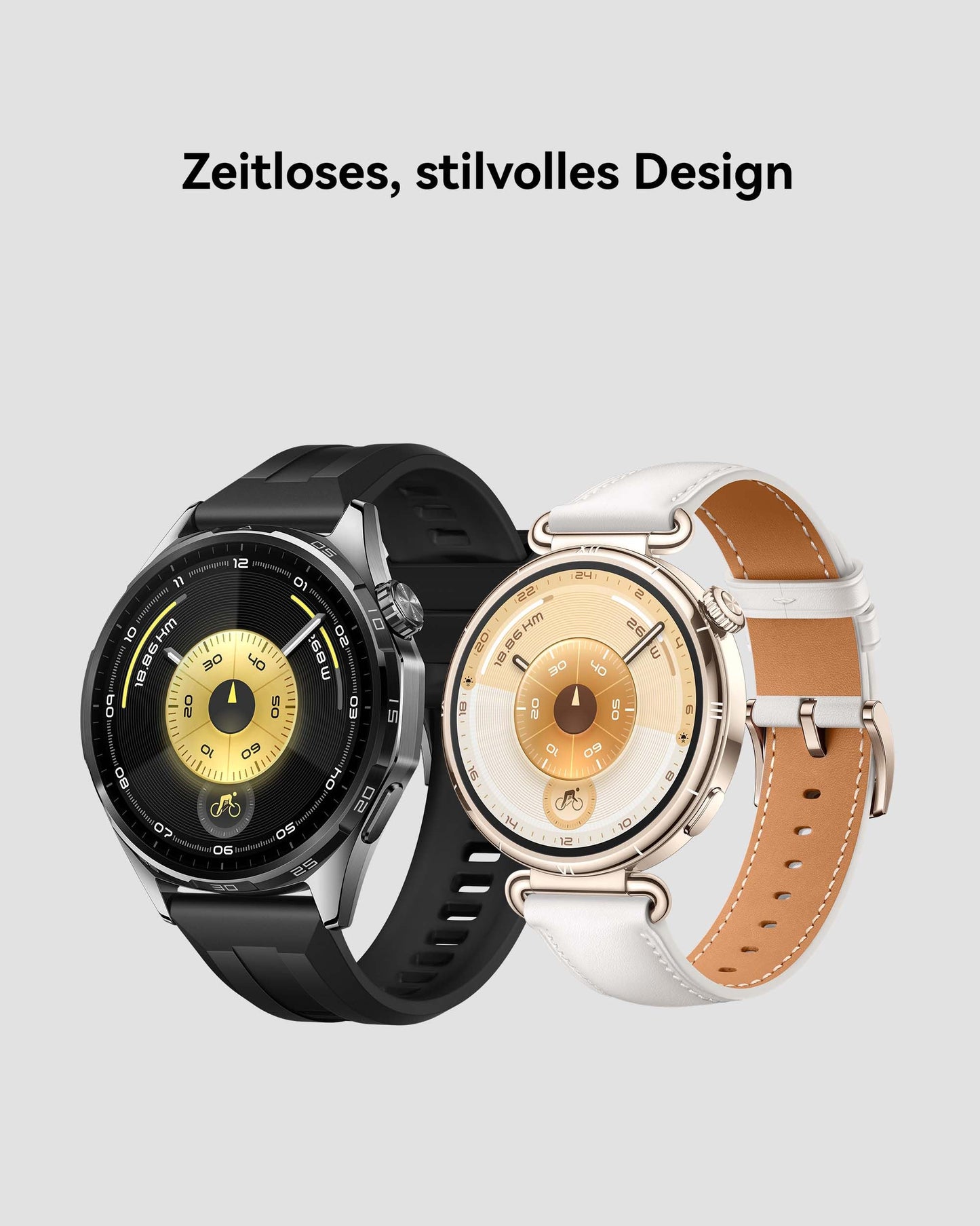 HUAWEI Watch GT 6 Pro Smartwatch, GPS, EKG, 1,47 Zoll AMOLED-Display, bis zu 21 Tage Akkulaufzeit, umfassende Fahrradfunktionen, über 100 Sportmodi, kompatibel mit Android und iOS 