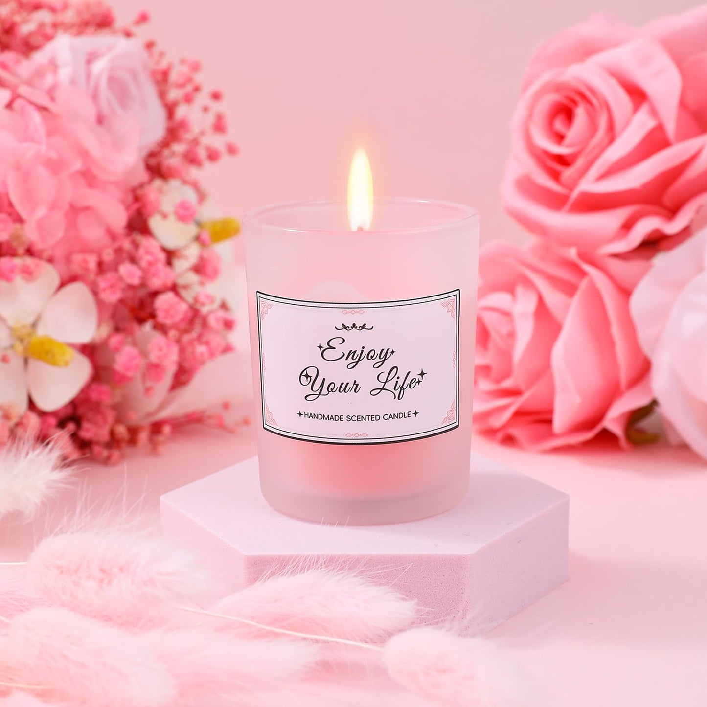 Geschenkset für Mama, Freundin, Schwester, Kaffeebecher und Geschenkset Bad-Entspannung 