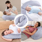 Chilling Home 2-in-1 Nursing Pillow, XXL Pregnancy Pillow, Side Sleeper Pillow for Baby, Pregnancy Pillow