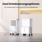 Luftentfeuchter, Entfeuchter 10 l/24 h, Raumgröße ca. 50 m³ (20 m²), LED-Anzeige 