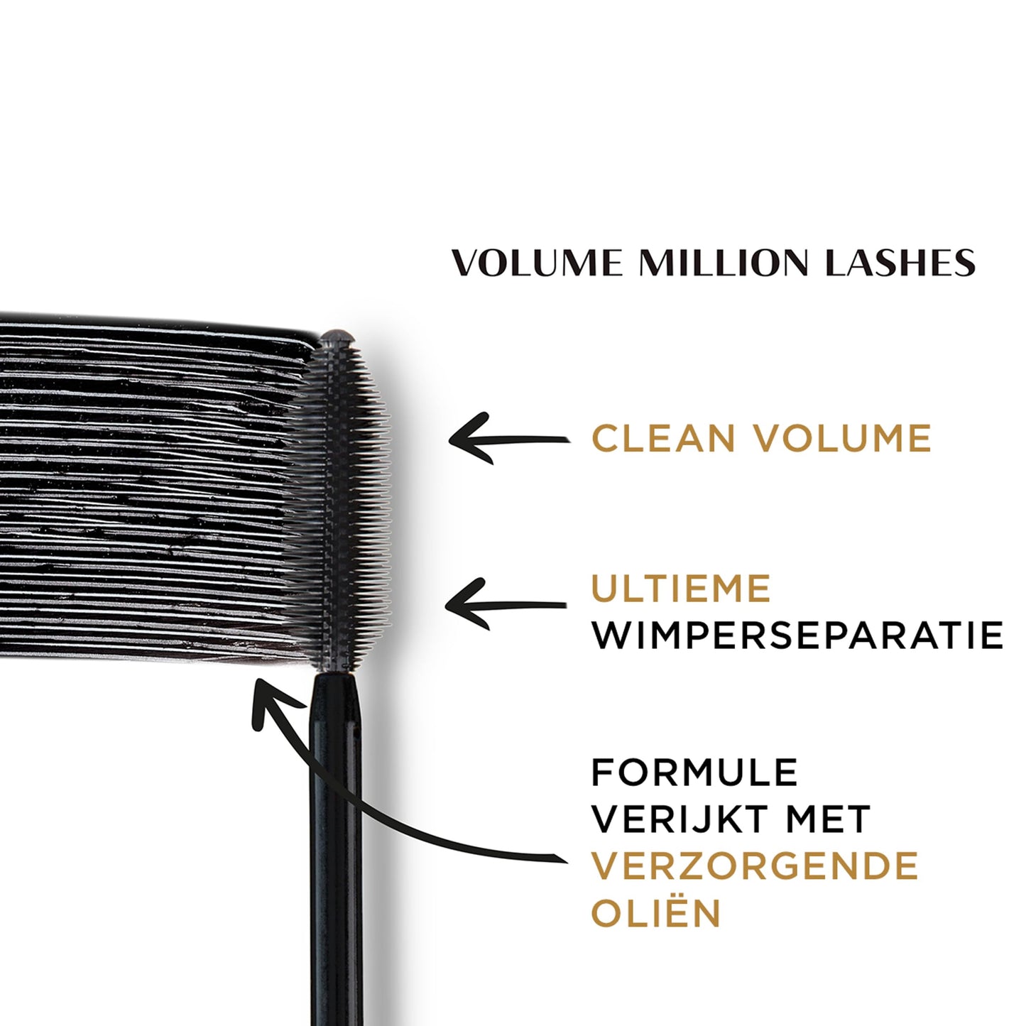 L'Oréal Paris Mascara, Wimperntusche für extra Definition und extra Volumen, Schwarz (Schwarz), 1 x 10,7 ml 