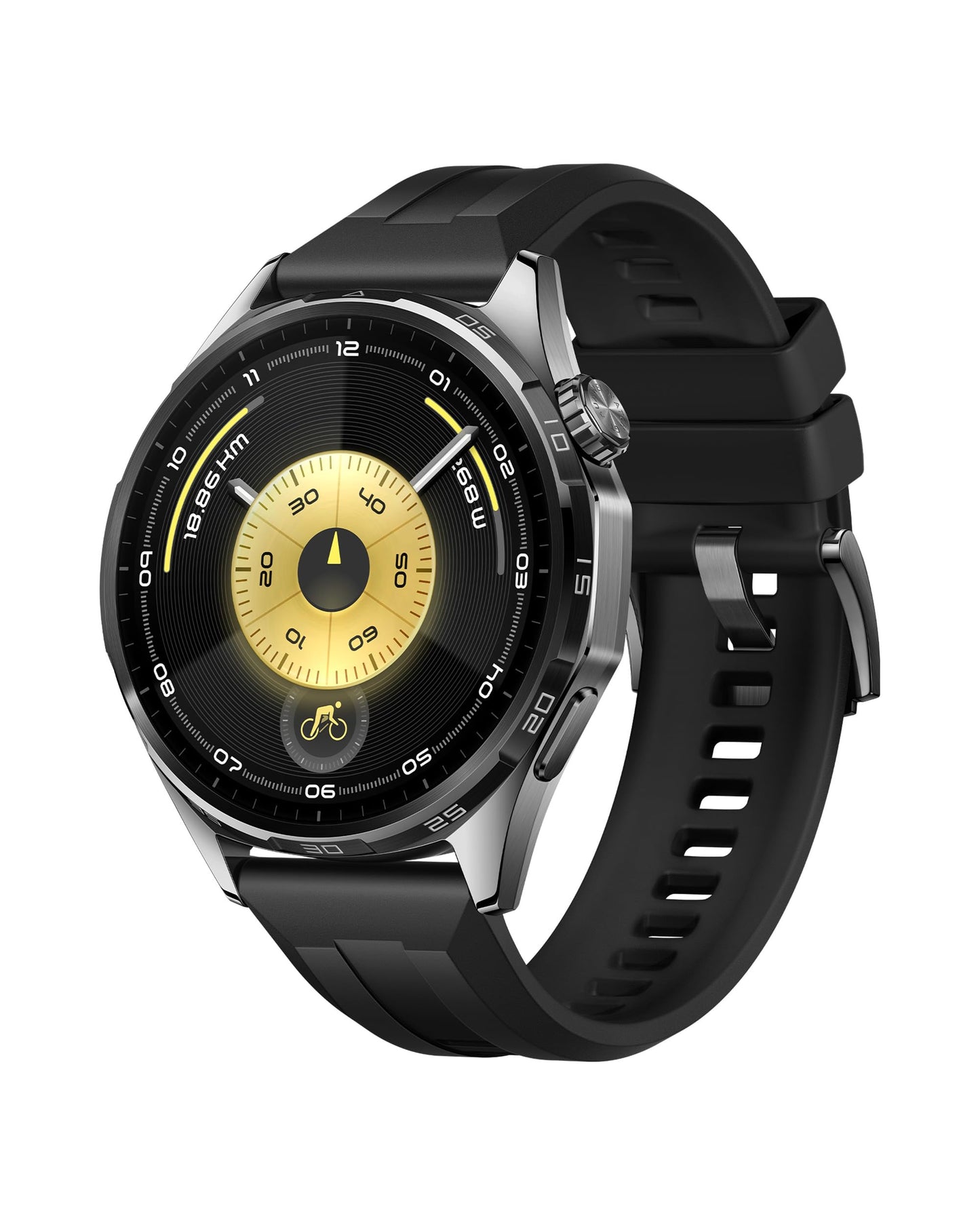 HUAWEI Watch GT 6 Pro Smartwatch, GPS, EKG, 1,47 Zoll AMOLED-Display, bis zu 21 Tage Akkulaufzeit, umfassende Fahrradfunktionen, über 100 Sportmodi, kompatibel mit Android und iOS 
