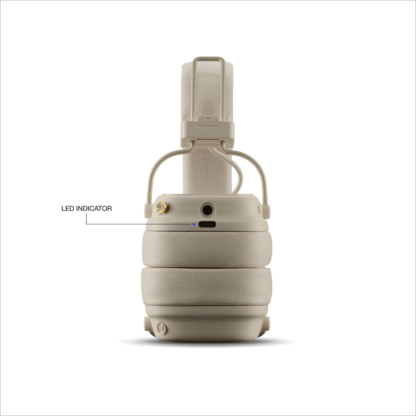 Marshall Major V Bluetooth-Kopfhörer, 100 Stunden Akkulaufzeit – Schwarz 