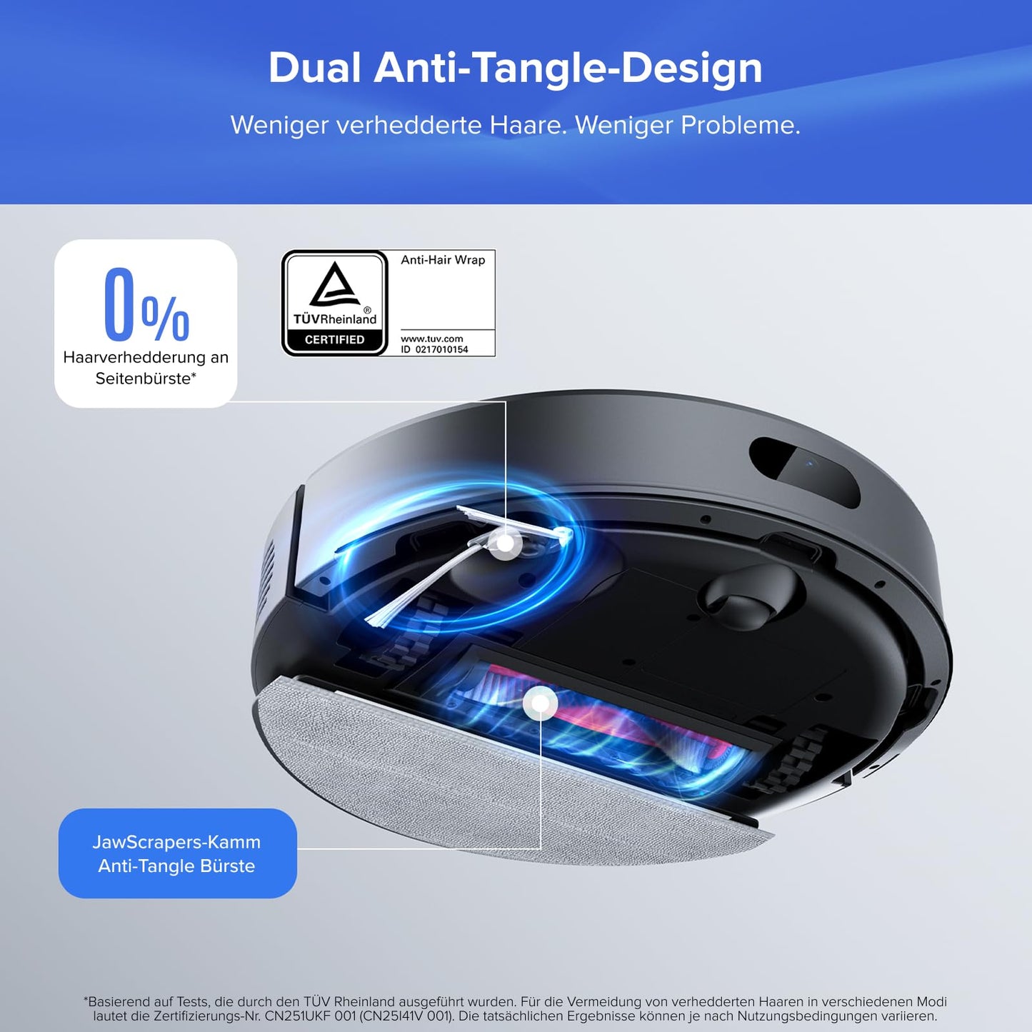 roborock Q7 L5+ Saugroboter mit Wischfunktion, Automatische Staubentleerung, 8.000 Pa Saugkraft, LiDAR-Navigation, Wischroboter für Teppich 