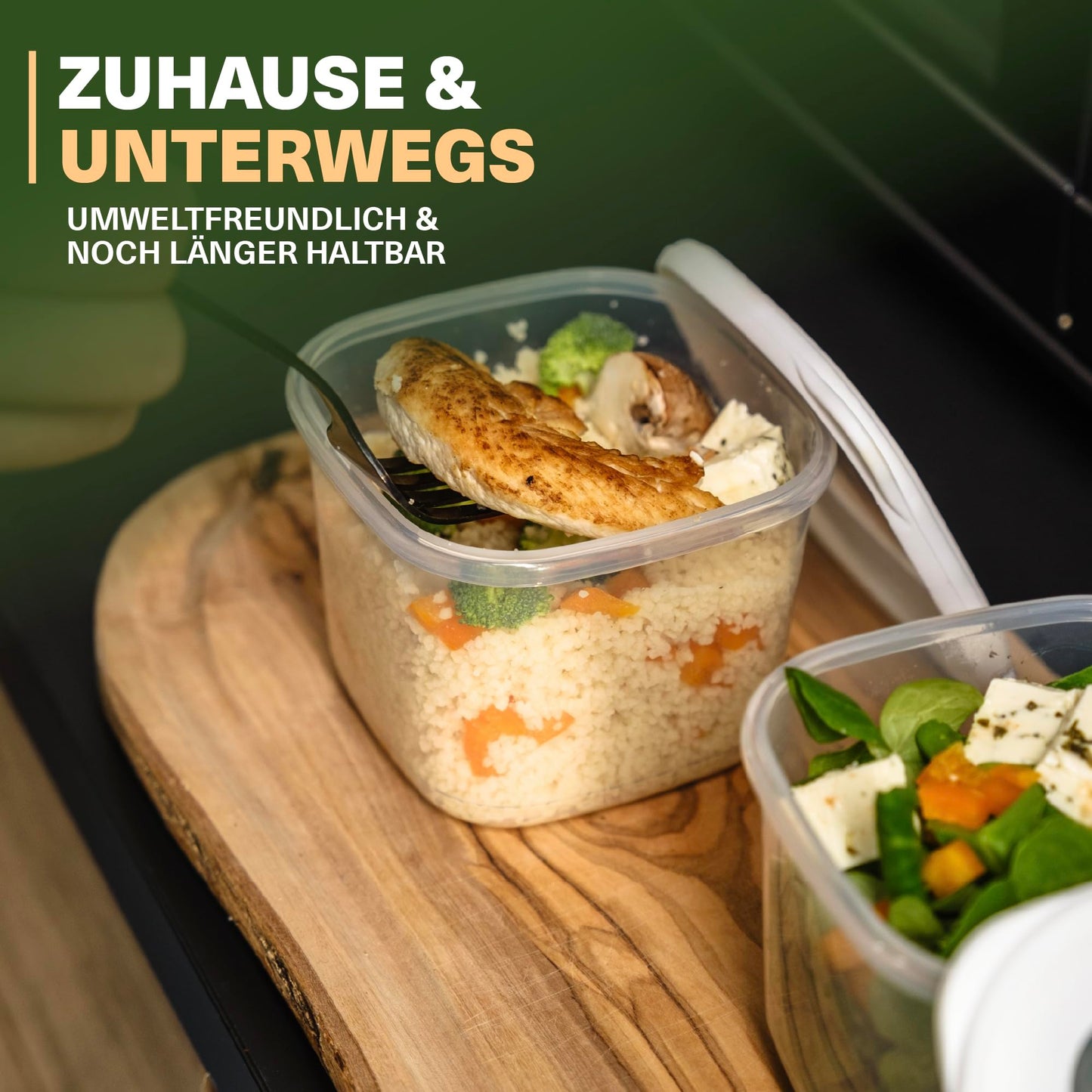 Lebensmittelaufbewahrungsbehälter, Vorratsdosen mit luftdichtem Deckel, praktischer Organizer für die Küche 