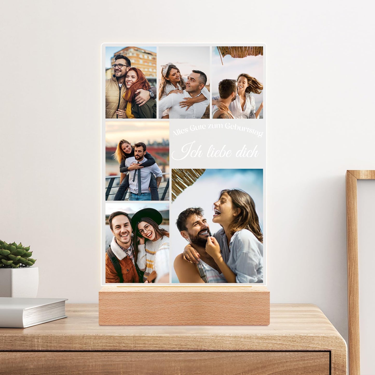 Personalisierte Geschenke, personalisierte Bilderrahmen mit Foto, personalisiertes Geburtstagsgeschenk 