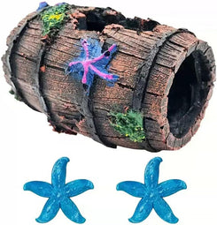 3-teiliges Aquarium-Dekorationsset, künstliche Moos-Aquariendekoration 