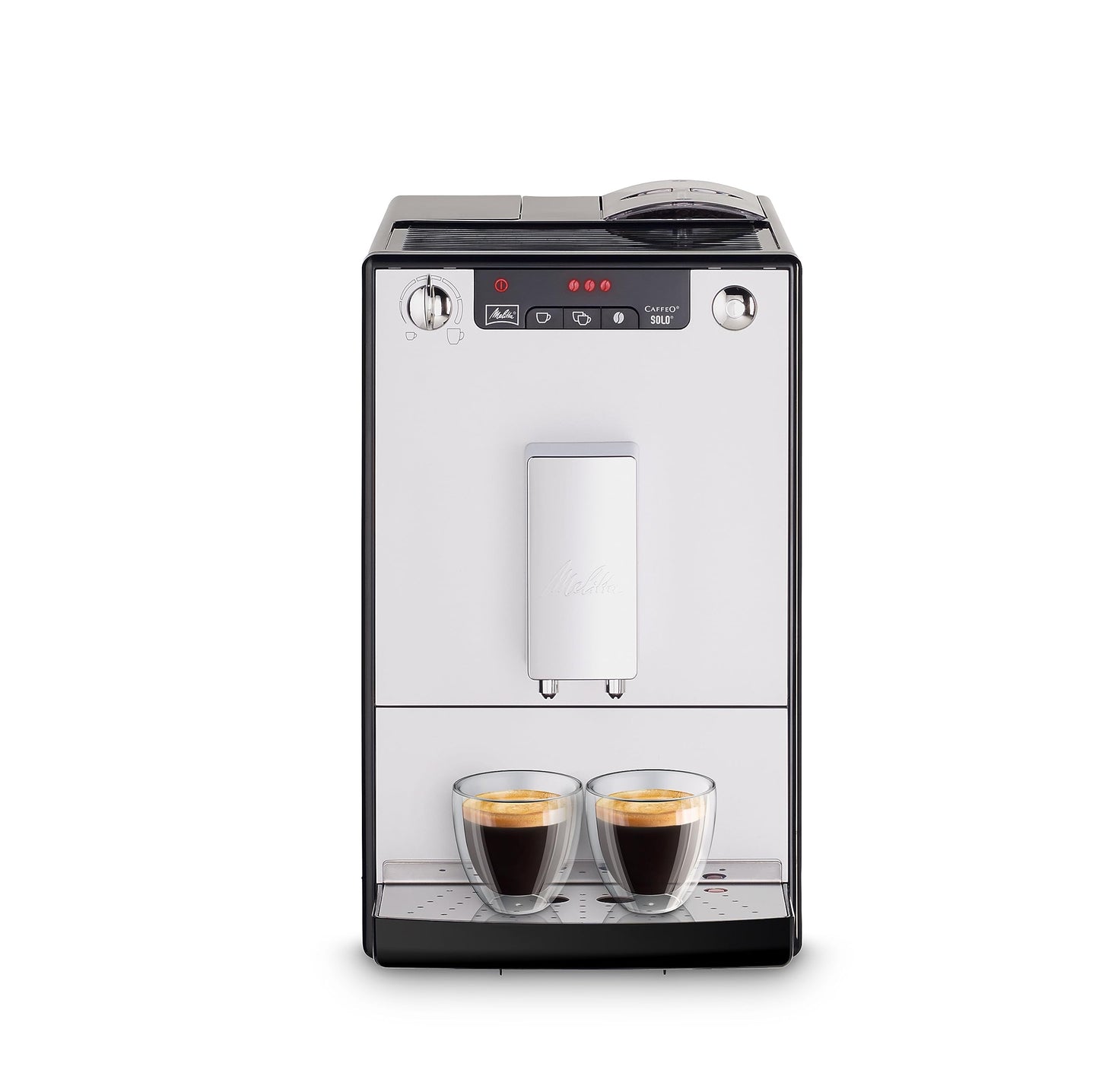 Melitta Kaffeemaschine Caffeo Solo E950 Slim, vollautomatisch mit Vorbrühfunktion und 15-bar-LED-Anzeige 