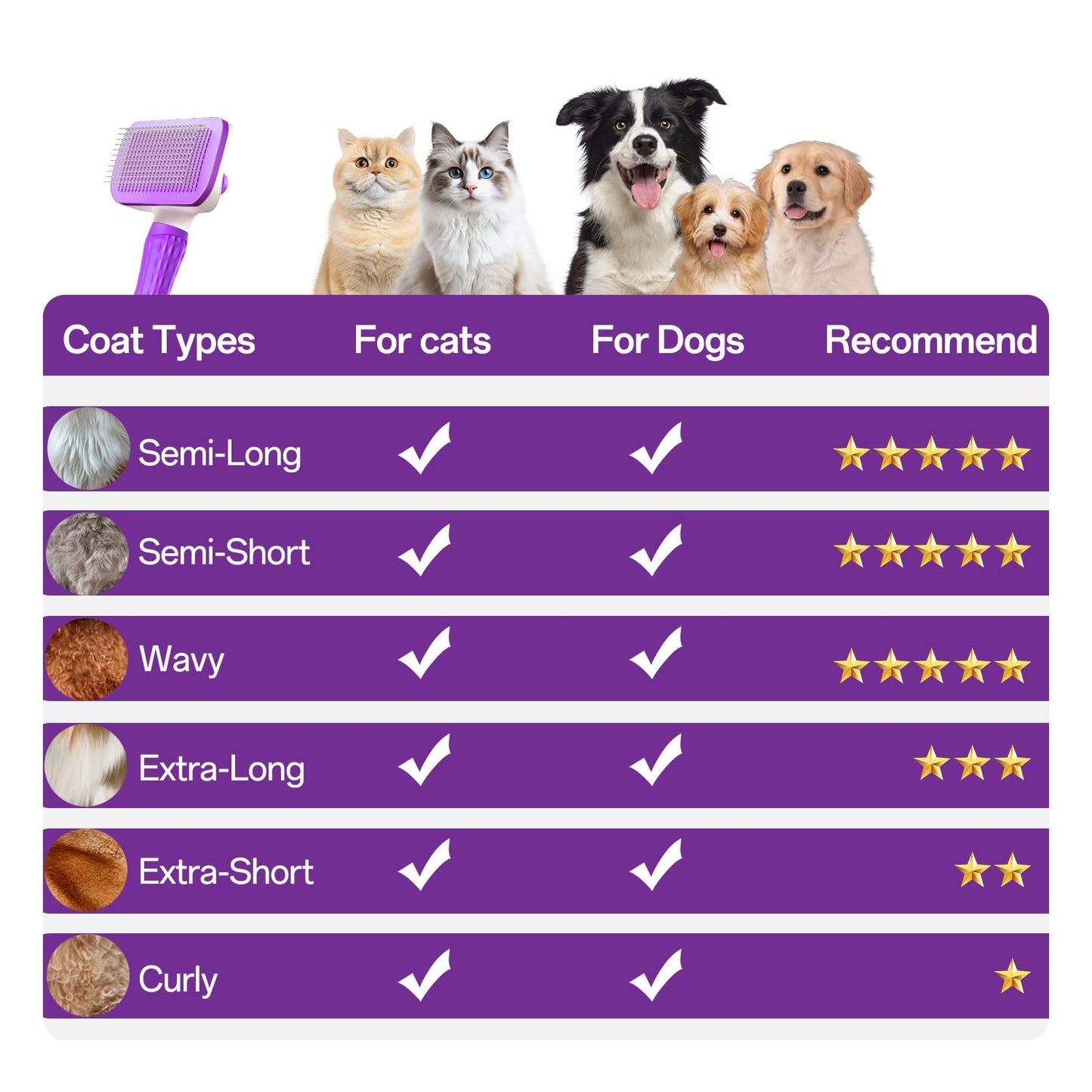 Haustier Hundebürste Katzenbürste, Haustier Bürsten, Hundebürste Katzenbürste 