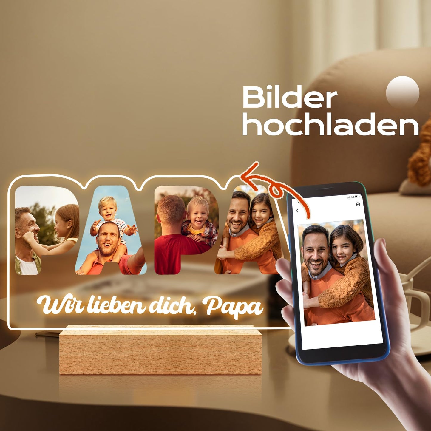 Personalisierte Geschenke, personalisierte Bilderrahmen mit Foto, personalisiertes Geburtstagsgeschenk 