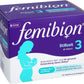 Femibion ​​3 Stillzeit, Tägliches Nahrungsergänzung für die Laktation, Mit Cholin, DHA, Folsäure, Metafolin, 8-Wochen-Pack, 2 x 56 Stück 