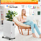 Fiqops Ölradiator 2500 W, energiesparend mit 11 Heizrippen, 3 Heizstufen, Thermostat, WLAN-App und Fernbedienung, Digitalanzeige