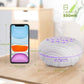 Aroma Diffuser Luftbefeuchter 550ml mit Fernbedienung, Ultraschall Vernebler Duftlampe Öl Diffusor mit 7 Farben LED 