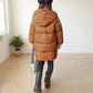 Wintermantel Mädchen Lang Daunenmantel, KODMNSW Warm Puffer Mantel Winterjacke mit Kapuze 