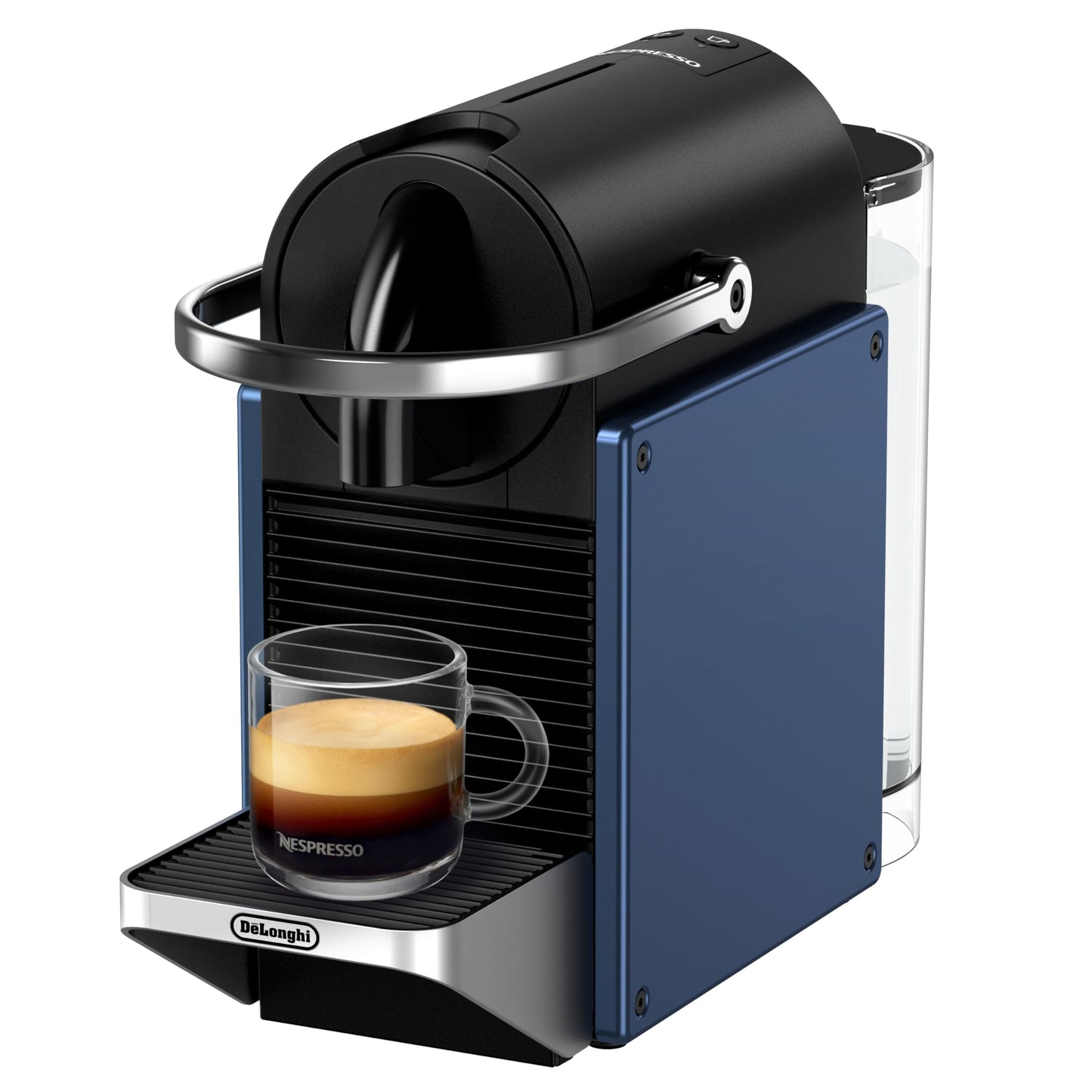 Nespresso De'Longhi Kapselmaschine, zwei Direktwahltasten, Eco-Modus, kompaktes Design, 19-Bar-Drucksystem 