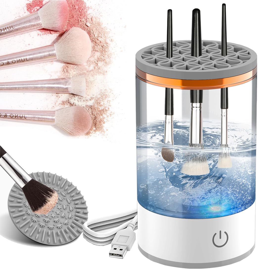 Make-Up Brush Cleaner for Quick Colour Changing, Easy to Clean