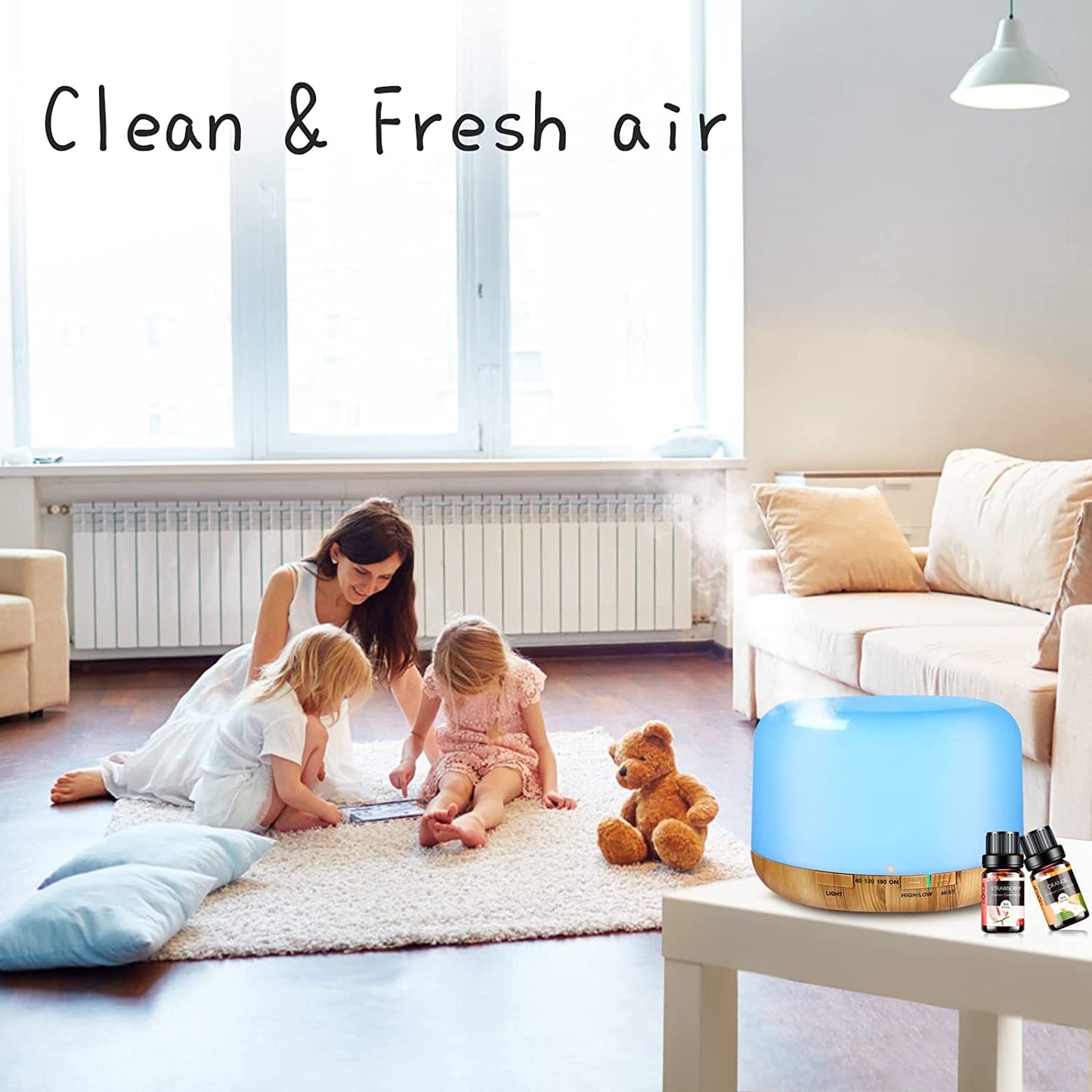 AESHORY 14 x 5 ml Hotel-Set mit ätherischen Ölen, Duftöl für Luftbefeuchter, für frische Luft 