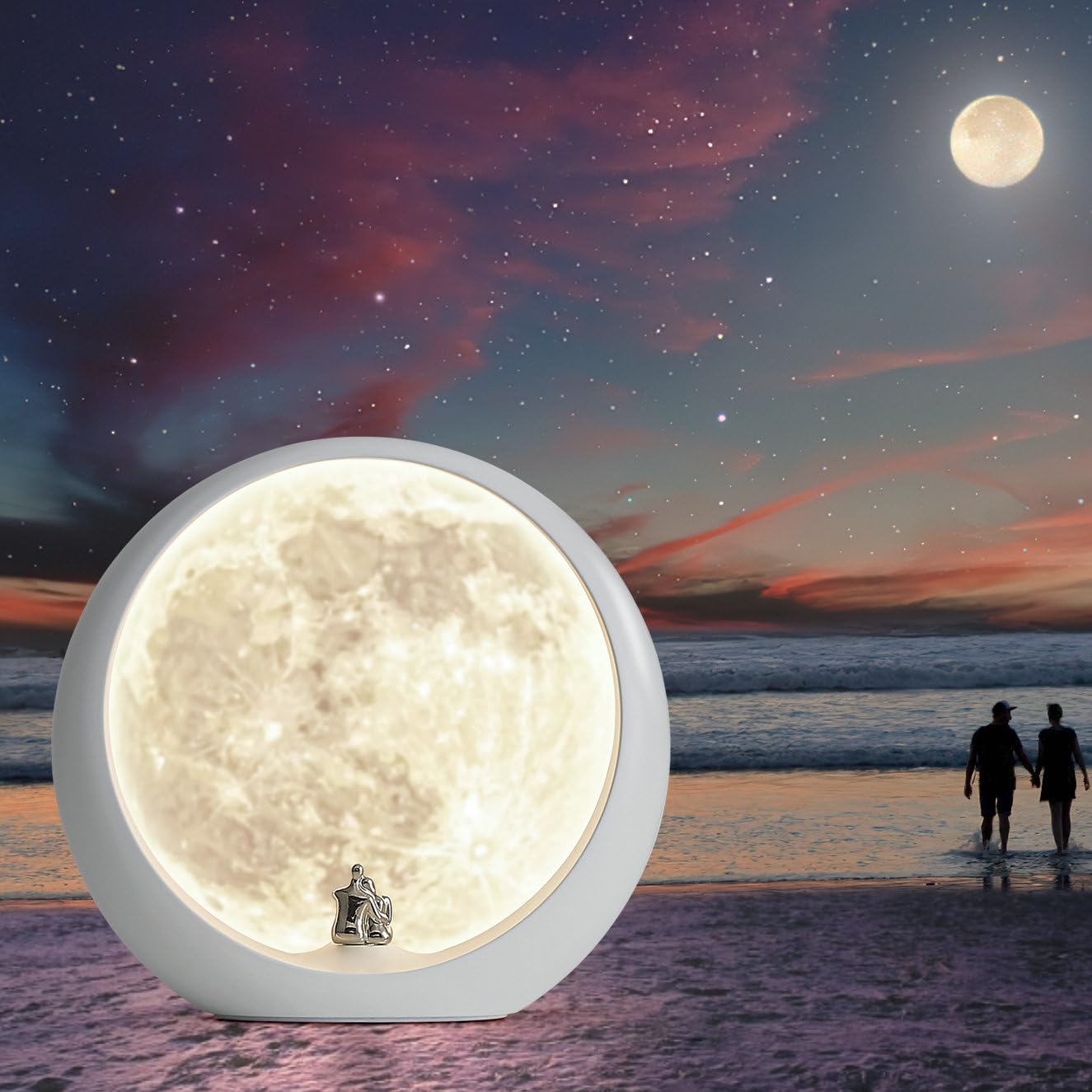 Sonnenuntergang Lampe Geschenk für Frauen Dekorative Beleuchtung für Wohnzimmer 