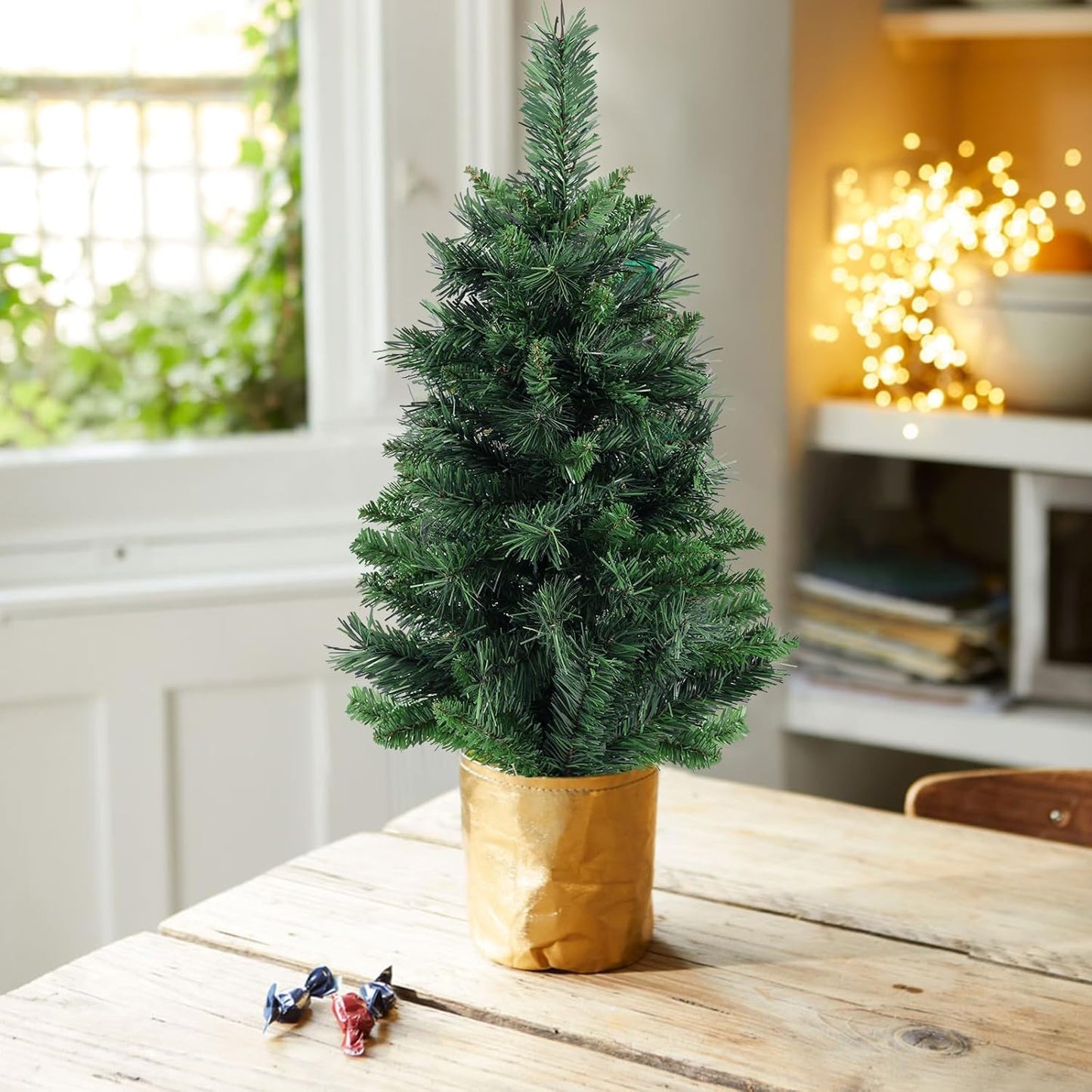 SALCAR Künstlicher Weihnachtsbaum, 60 cm - 270 cm 