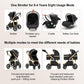 3-in-1 Kinderwagen-Set mit Sitz und faltbarem Babybett, verstellbare Liegeposition, bis 15 kg, 0-3 Jahre 
