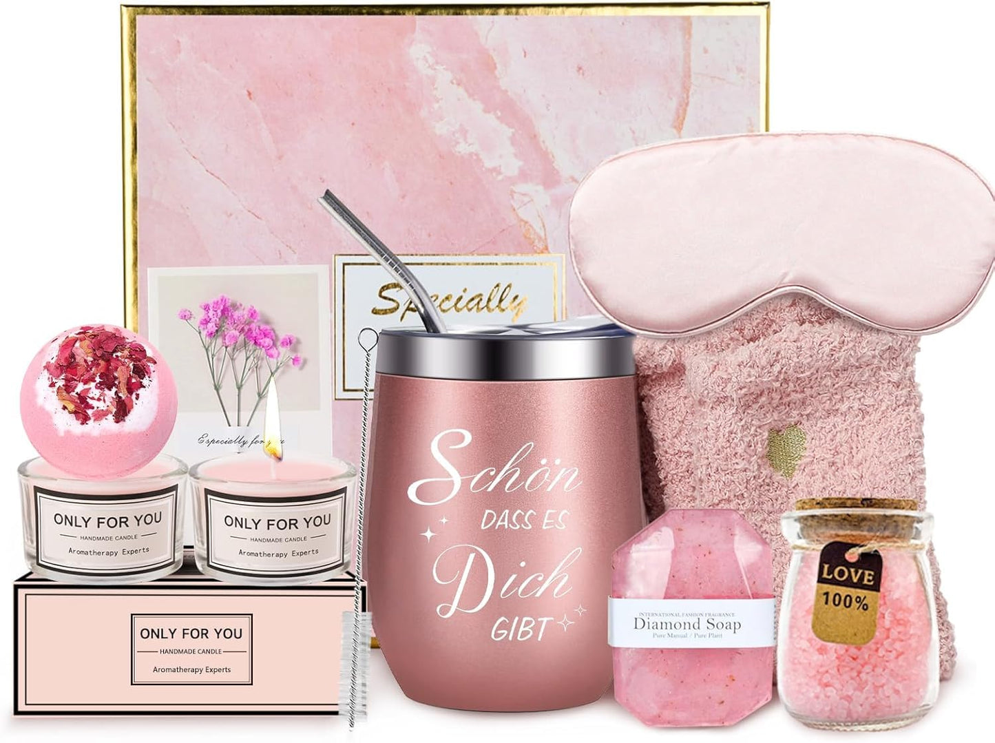 Yogopro-Geschenke für Frauen, Geburtstagsgeschenk für Frauen, Geschenkset, Wellness-Geburtstagsgeschenk 