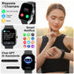 AI Smartwatch Herren Damen, 1.91" Fitnessuhr Integrierte ChatGPT-AI und Telefonfunktion,Wasserdicht 