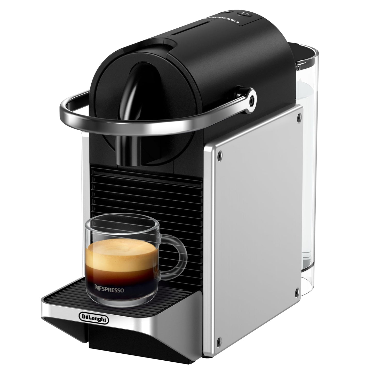 Nespresso De'Longhi Kapselmaschine, zwei Direktwahltasten, Eco-Modus, kompaktes Design, 19-Bar-Drucksystem 