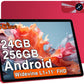 11-Zoll-Android-Tablet mit 24 GB RAM, 256 GB ROM, TF 1 TB, Octa-Core-Prozessor, GMS, 5G, WiFi 6 und Bluetooth 5.0 